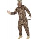 Smiffy's Adult Unisex Leopard Costume, All In One Jumpsuit, Size