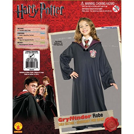 Rubie's Official Harry Potter Gryffindor Classic Robe Childs Costume