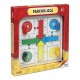 Cayro 935954&nbsp;–&nbsp;Game of the Goose and Parcheesi with Wood Accessories