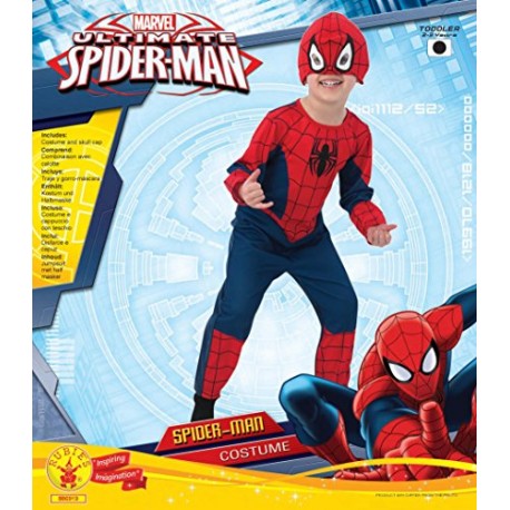 Rubie's Official Ultimate Spiderman Classic, Child Costume