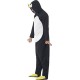 Smiffy's Adult Men's Penguin Costume, Hooded All in One, Party Animals, Serious Fun, Size M, 23632