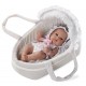 Arias 33 cm Elegance Natal Swarovski Elements Doll with Carrycot (Grey)