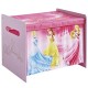 Disney Princess Kids Toy Box – Bedroom Storage with Child Safe Fabric Lid by HelloHome