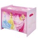 Disney Princess Kids Toy Box – Bedroom Storage with Child Safe Fabric Lid by HelloHome