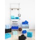 Lego Storage Brick 2 Medium Blue