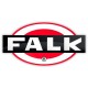 Falk 1012B Child's Vehicle Claas Axos Tractor with Trailer