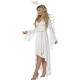 Smiffy's Adult Women's Angel Costume, Dress, Belt, Halo and Wings, Wings and Wishes, Serious Fun, Size