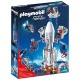 Playmobil 6195 City Action Space Rocket with Launch Site and Flashing Lights & Sounds