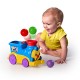 Bright Starts roll and pop train Toy