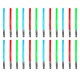24X Inflatable Lightsaber Light Saber Toy Colour May Vary