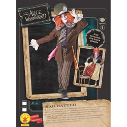 Rubie's Official Adult's Alice in Wonderland Mad Hatter Costume