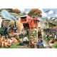 Falcon de luxe Seasons on The Farm Jigsaw Puzzles in One Box (4 x 1000