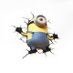 Minion Stuart 3D Deco Wall Light