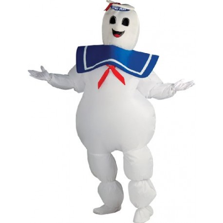 Rubie's Official Inflatable Stay Puff Ghostbusters Suit Fancy Dress