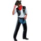 Smiffy's Men's Village People Cowboy Costume, Vest, Chaps, Sheriff Badge & Bandana, Colour