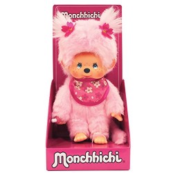 Monchhichi 24289 20 cm Pink Sakura Girl Doll