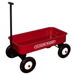 Great Gizmos Red Classic Pull Cart