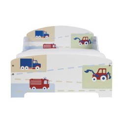 Vehicles Boys Kids Toddler Bed by HelloHome