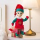 Portable North Pole 17120413 Girl Elf Plush Toy