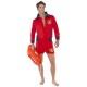 Smiffy's 20587L Red Baywatch Lifeguard Costume