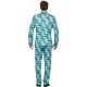 Smiffy's Men's Aloha! Suit, Jacket, Trousers and Tie, Stand Out Suits, Size