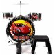 A to Z 01880 Light up Drum Kit with Stool