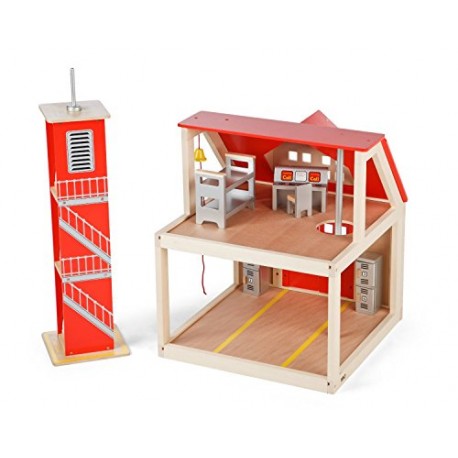 Tidlo Fire Station Set