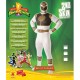 Rubie's Official White Power Ranger Mens Fancy Dress Mighty Morphin 2nd Skin Suit Adults Costume