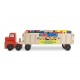 Melissa & Doug Big Rig Truck Wooden Building Set (22 pcs)