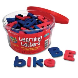 Learning Resources Uppercase & Lowercase Soft Foam Magnetic Letters