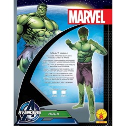 Rubie's Official Marvel Hulk Deluxe, Adult Costume