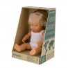 Miniland Miniland31152 38 cm European Girl Doll with Underwear in Box