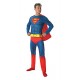 Rubie's Official Comic Book Superman Mens Fancy Dress DC Superhero Book Week Adult Costume Outfit