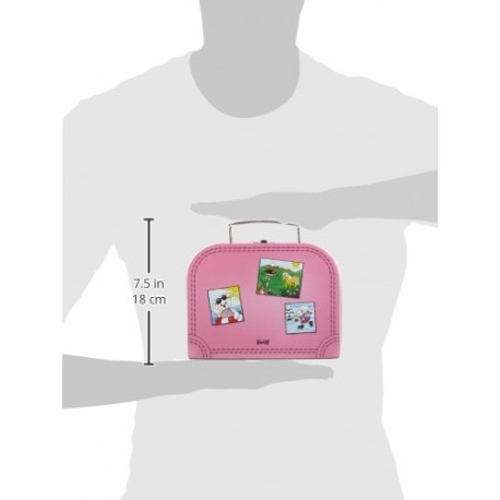 Steiff Lotte Teddy Bear in Suitcase (White)