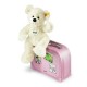 Steiff Lotte Teddy Bear in Suitcase (White)