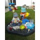 CrazyGadget Children Kids Tuff Spot Colour Mixing Tray Large Plastic for Playing Toy Sand Pool Pit Water Game Animal Figures etc