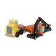 Melissa & Doug Digger & Low Loader Wooden Vehicle Set (3 pcs)