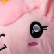 Cute Soft Plush Unicorn Slippers Fleece House Shoes for Winter, Plush Lounge Footwear, Closed Back
