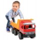Lena&nbsp;–&nbsp;02031&nbsp;Strong Large Dumper Truck Actros 63&nbsp;(Pack of 3&nbsp;–&nbsp;Solid Axle Load Capacity and Lockable Tipper