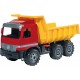 Lena – 02031 Strong Large Dumper Truck Actros 63 (Pack of 3 – Solid Axle Load Capacity and Lockable Tipper