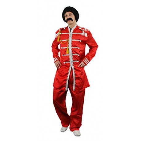 I Love Fancy Dress ILFD4536L Men's 60's Sergeant Costumes (Large)