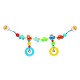 Heimess 736000 Wooden Pram String Clip On (Vehicles)