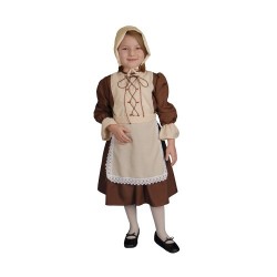 Dress Up America Colonial Girl Children’s Costume