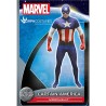 Official Captain America Basic Morphsuit Fancy Dress Costume