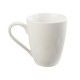 Unbranded P1160116 Squat Mugs, Porcelain, White, 12 oz, Pack of 12