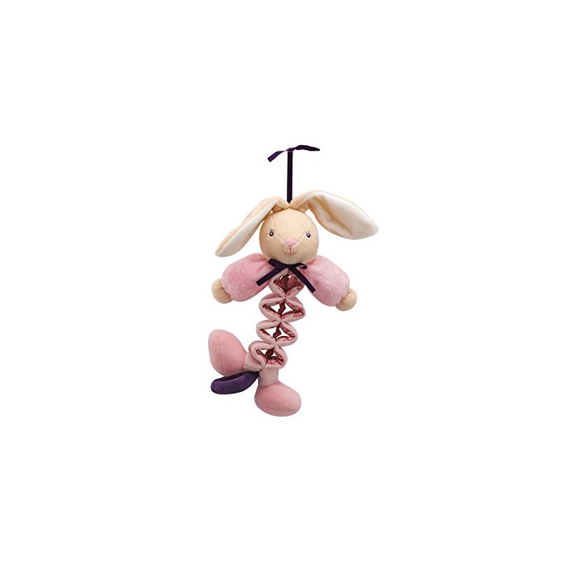 Kaloo Petite Rose Mini Rabbit Musical Zig Plush Toy