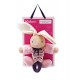 Kaloo Petite Rose Mini Rabbit Musical Zig Plush Toy