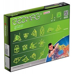 GEOMAG 330 Glow Magnetic Construction Set (40