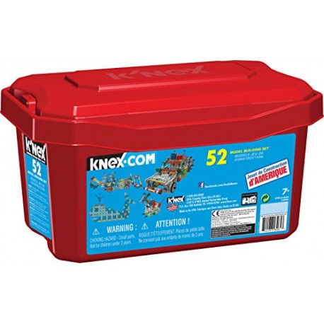 K’NEX Imagine 52 Model Building Set for Ages 7+, Engineering Education Toy, 618 Pieces