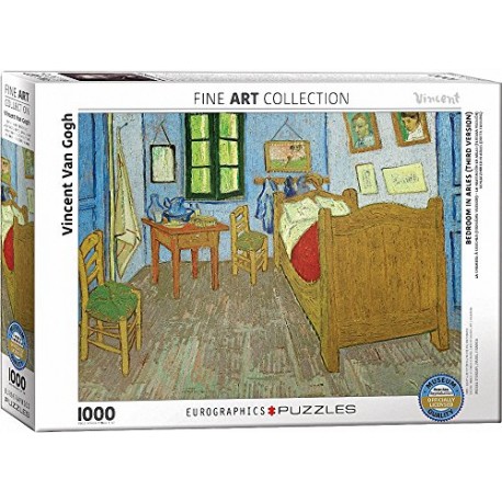 Eurographics Vincent The bedroom of Van Gogh At Arles Puzzle (1000